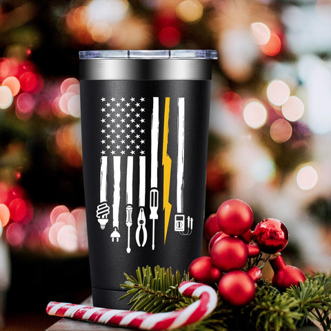 Rust-resistant exterior detail on DOEARTE tumbler for durability