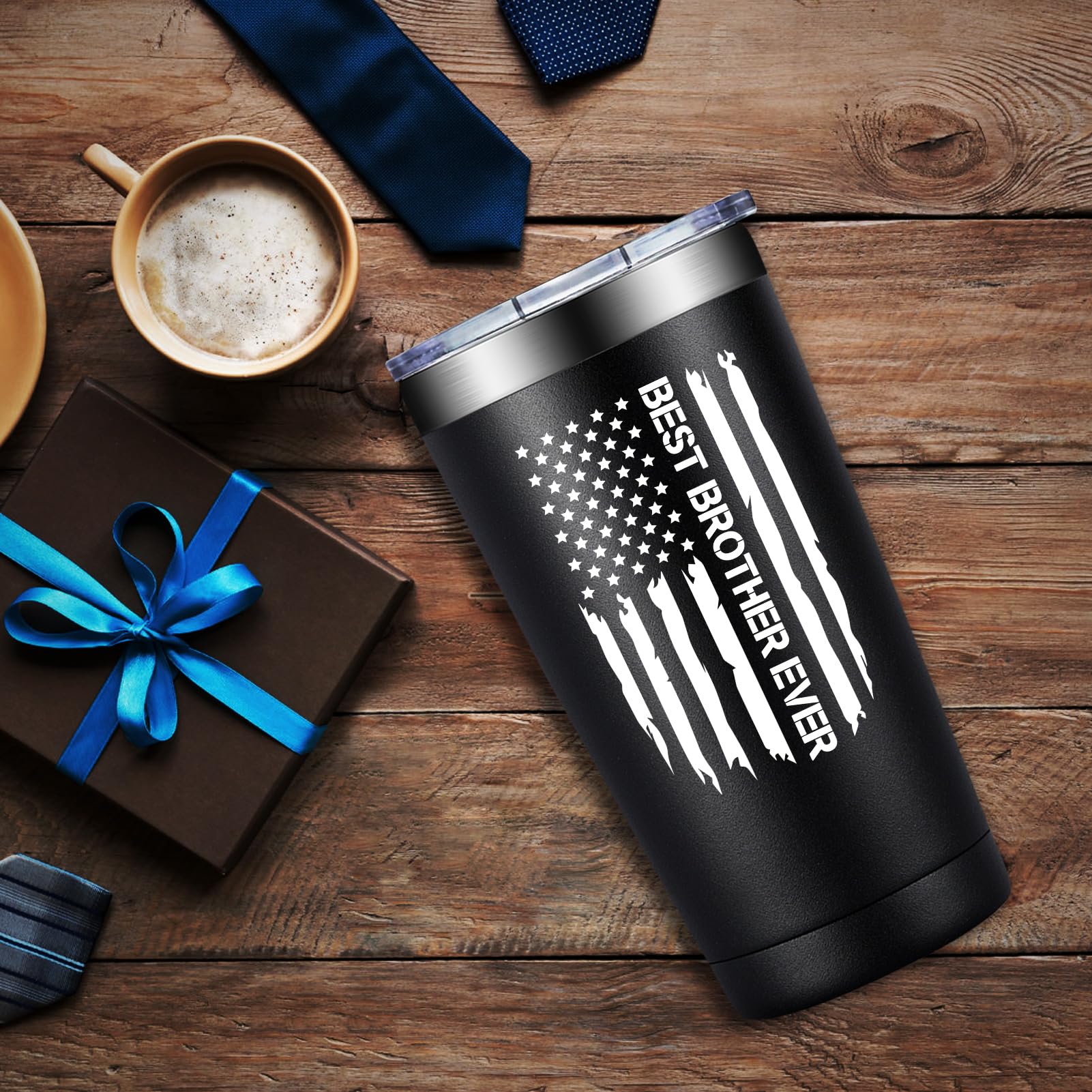 Doearte 18-8 stainless steel dual-wall tumbler resists condensation.