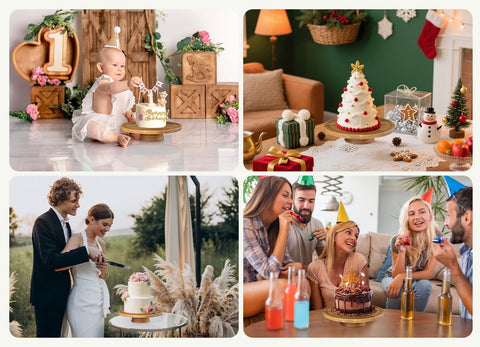 Dofira charcuterie-ready stand is ideal for parties and gatherings.