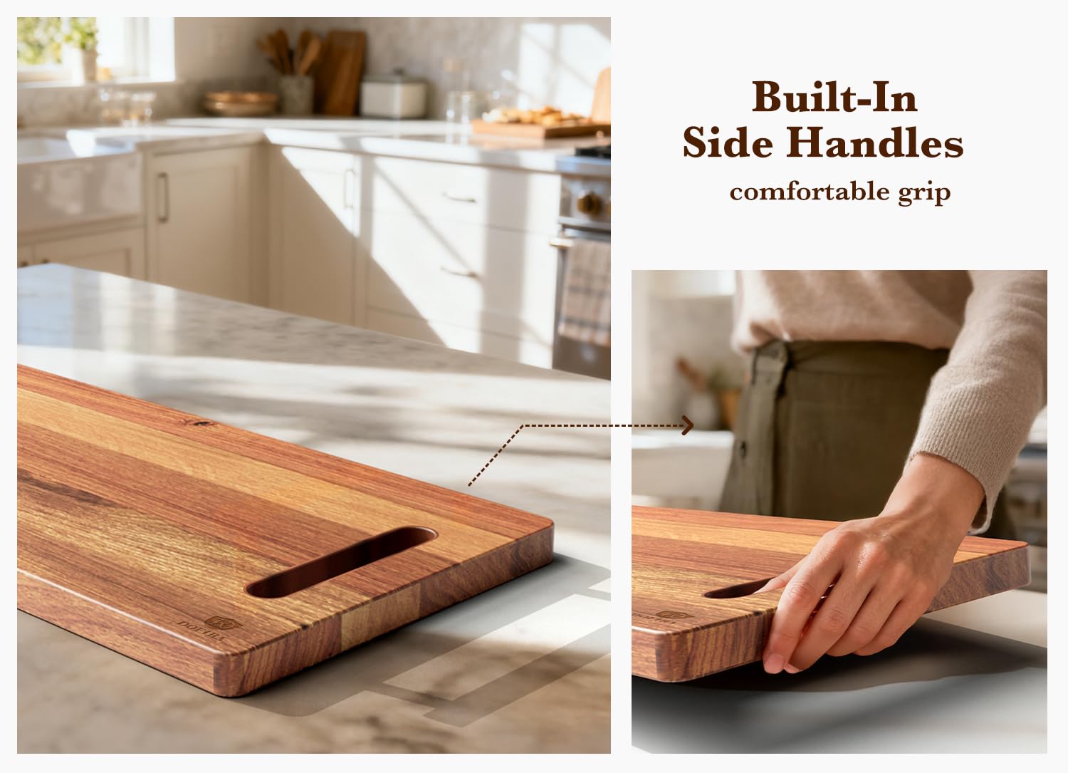 Dofira charcuterie board doubles as decorative platter for weddings