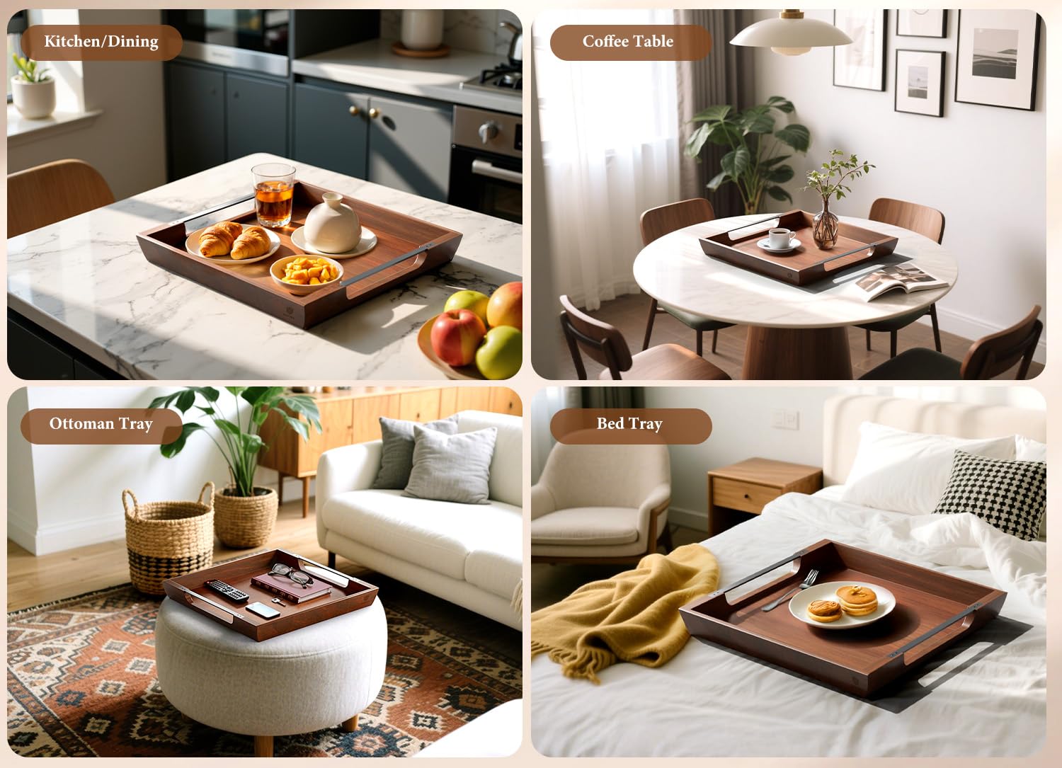 Dofira MDF base with 70-percent stronger core keeps the tray flat