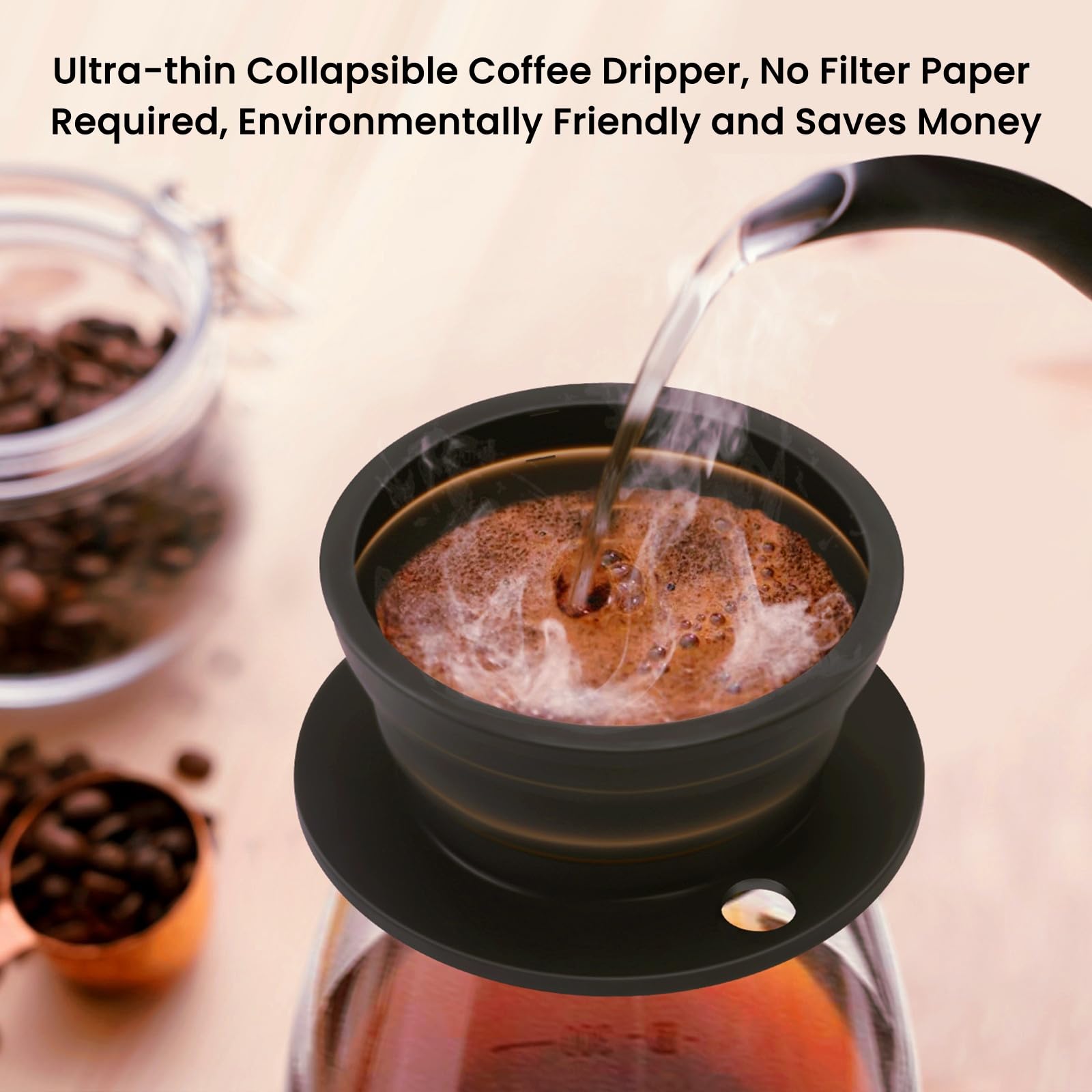 DOFQQG kettle shows automatic power-off and heat-preservation features.