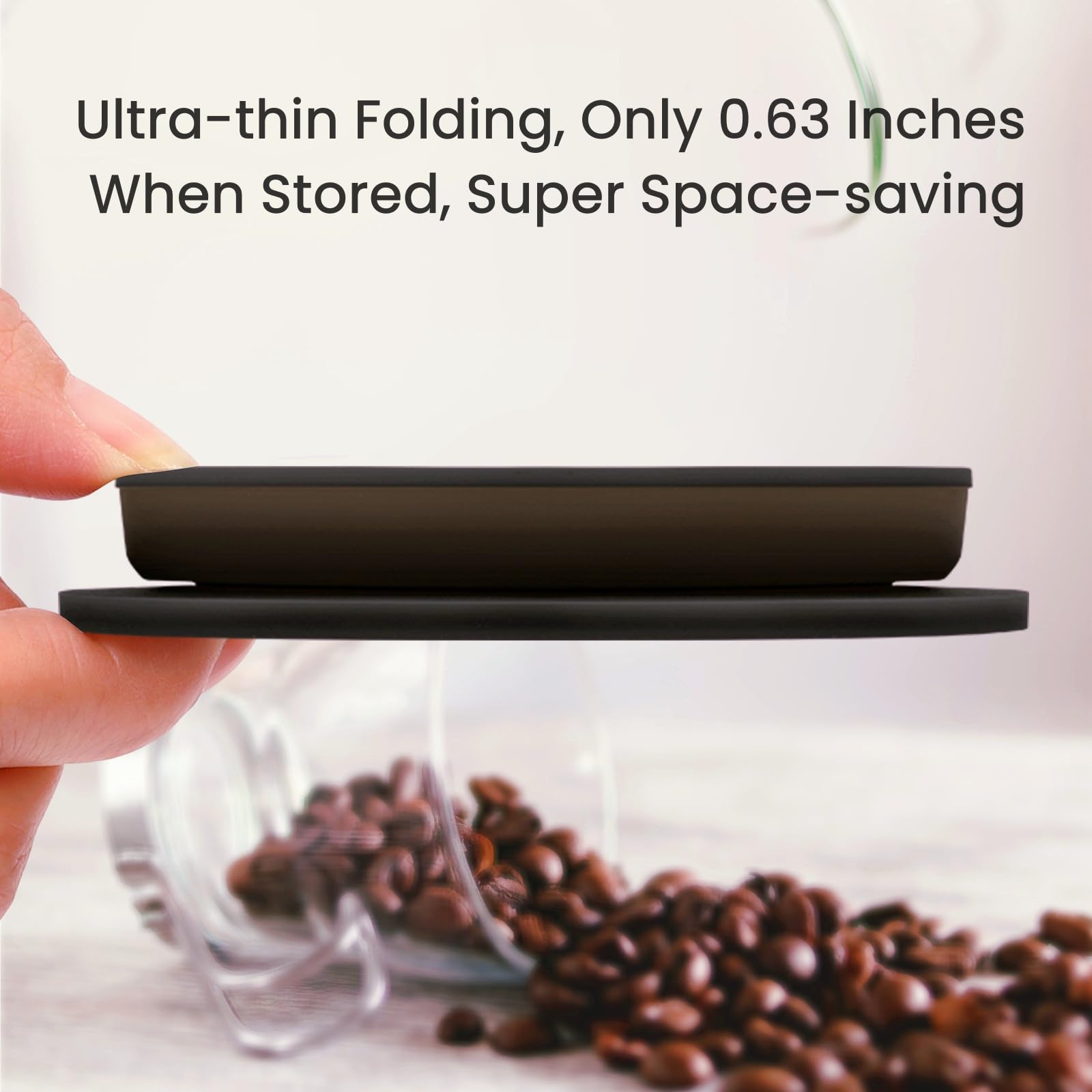 DOFQQG compact pour-over coffee setup suits campers and travelers.