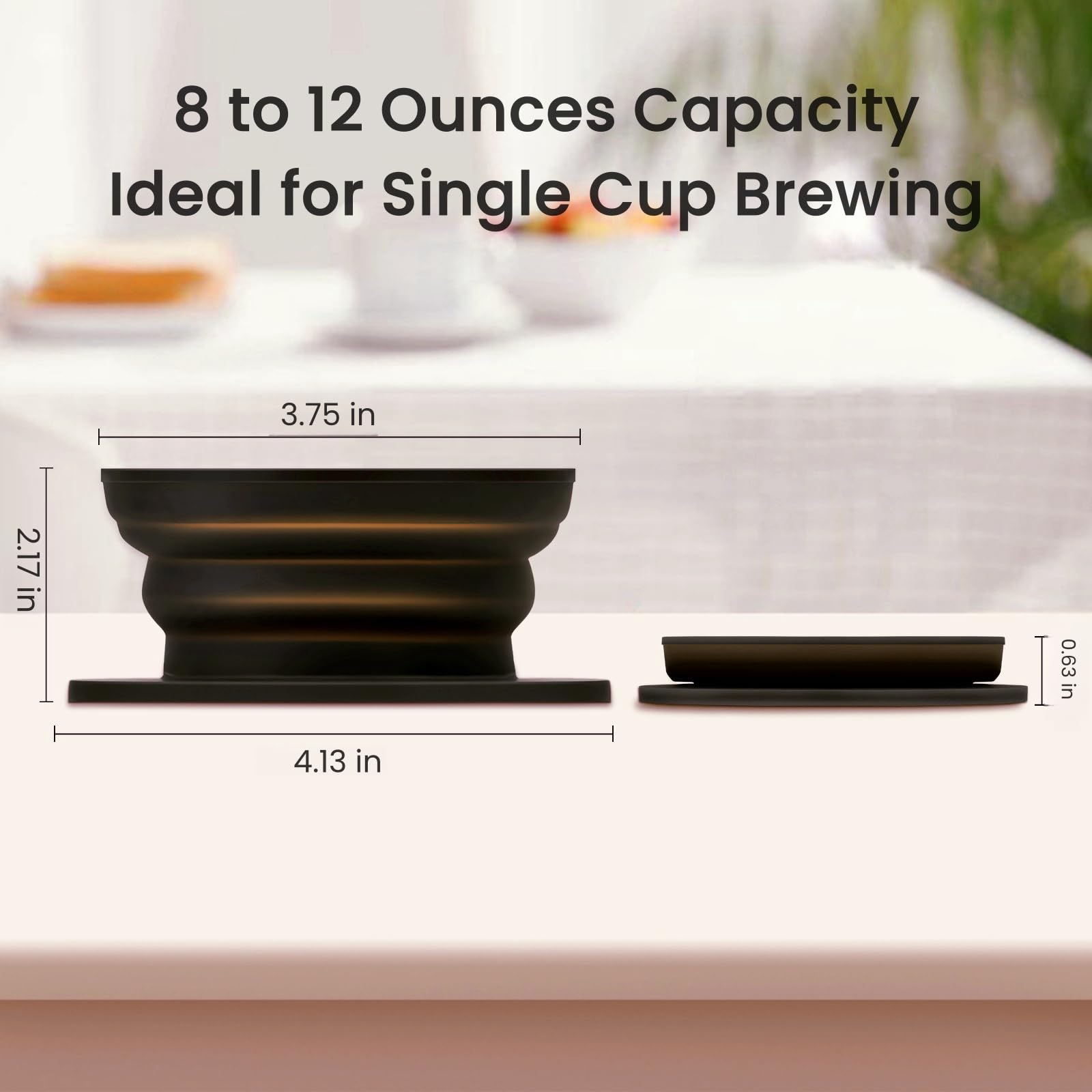 DOFQQG food-grade silicone and stainless steel construction ensures safety.