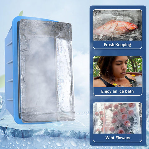 DOGITY ice-bath accessories simplify cooling with giant reusable ice blocks.