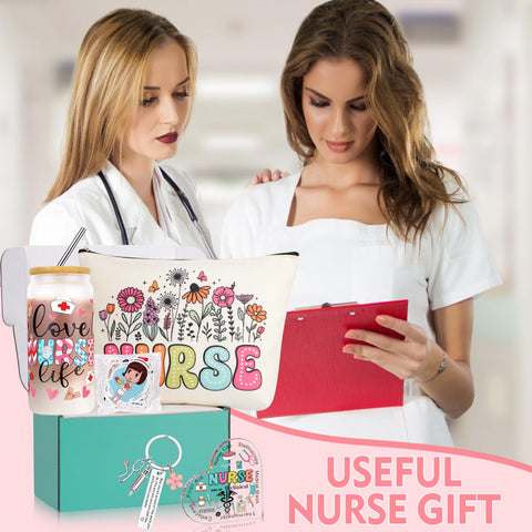 DOGMEM nurse gift box lids and straw set supports convenient beverage care on busy shifts.