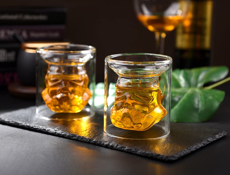 Doiaz lead-free borosilicate glass ensures clarity and durability.
