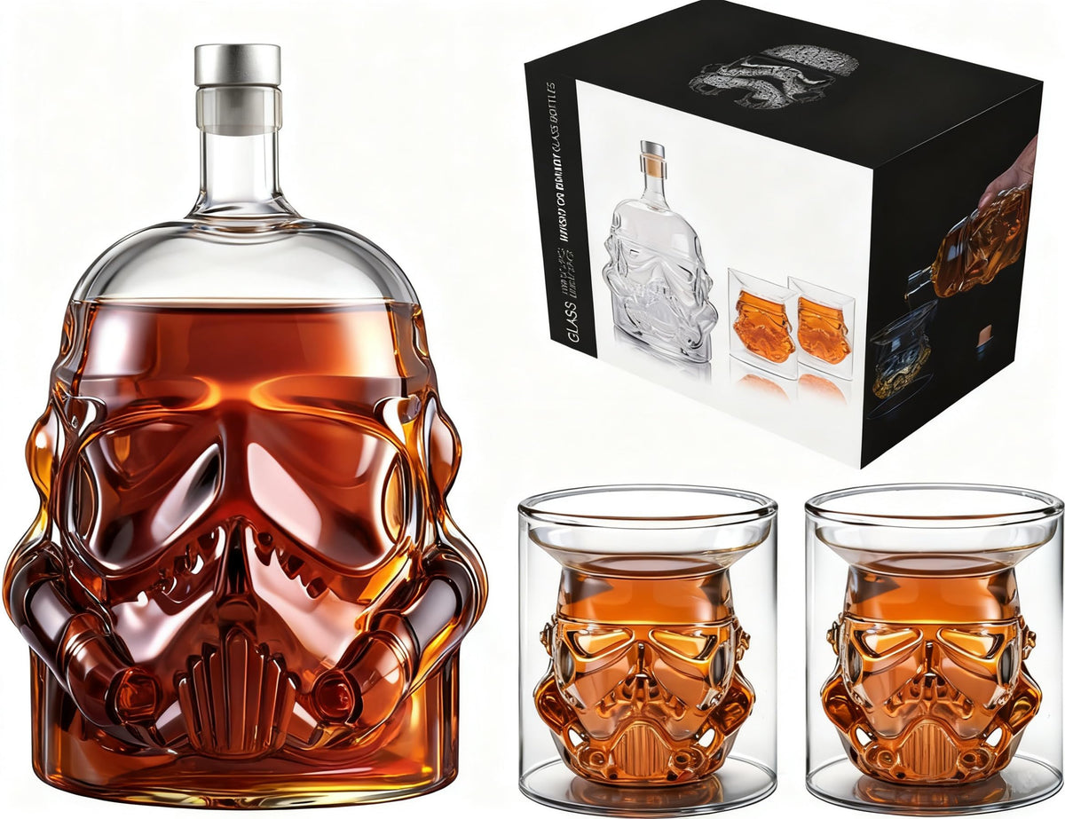 Doiaz whiskey decanter set bottle pour for elegant serving and display