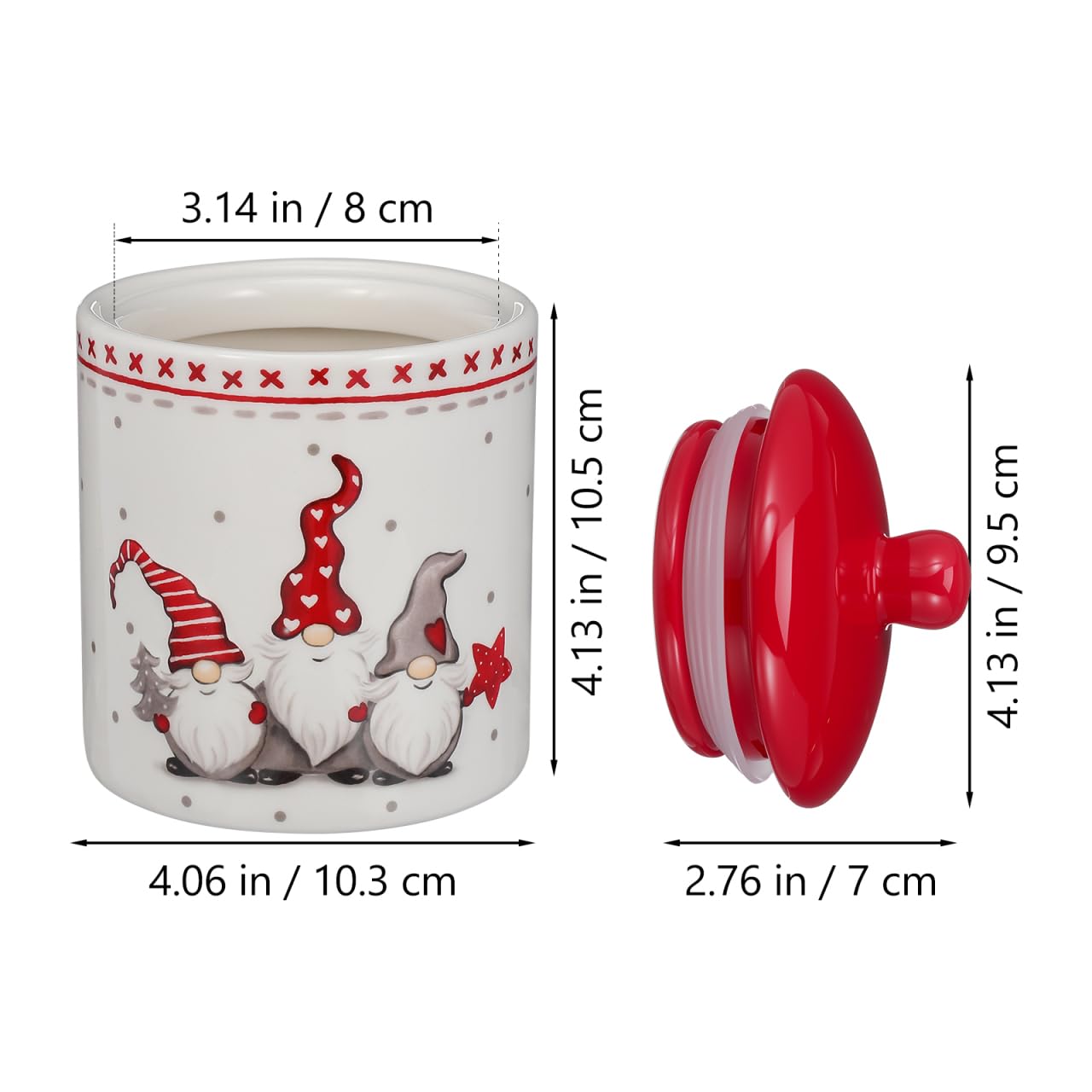 DOITOOL airtight-seal jar preserves freshness for cookies and snacks