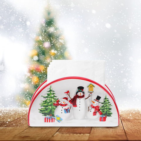 DOITOOL ceramic tissue dispenser complements Nordic decor and keeps napkins tidy