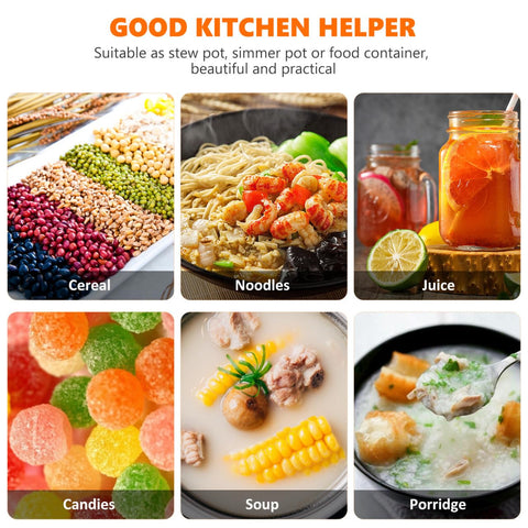 DOITOOL clear glass saucepan safe for dishwasher easy cleaning