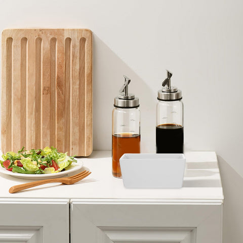 DOITOOL compact-two-piece-sugar-bowls provide neat table storage.