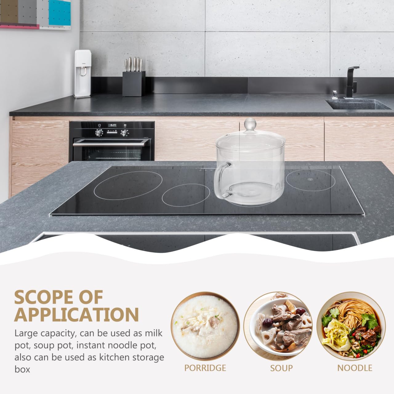 DOITOOL glass potpourri in use releasing gentle aromas