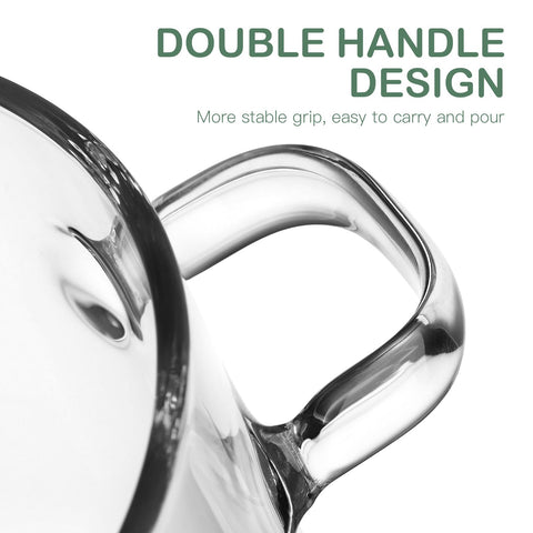 DOITOOL glass saucepan shows heat resistance and durability