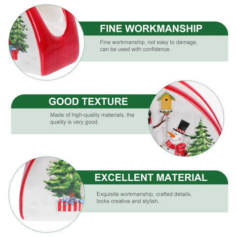 DOITOOL holiday napkin holder brings seasonal style to any room