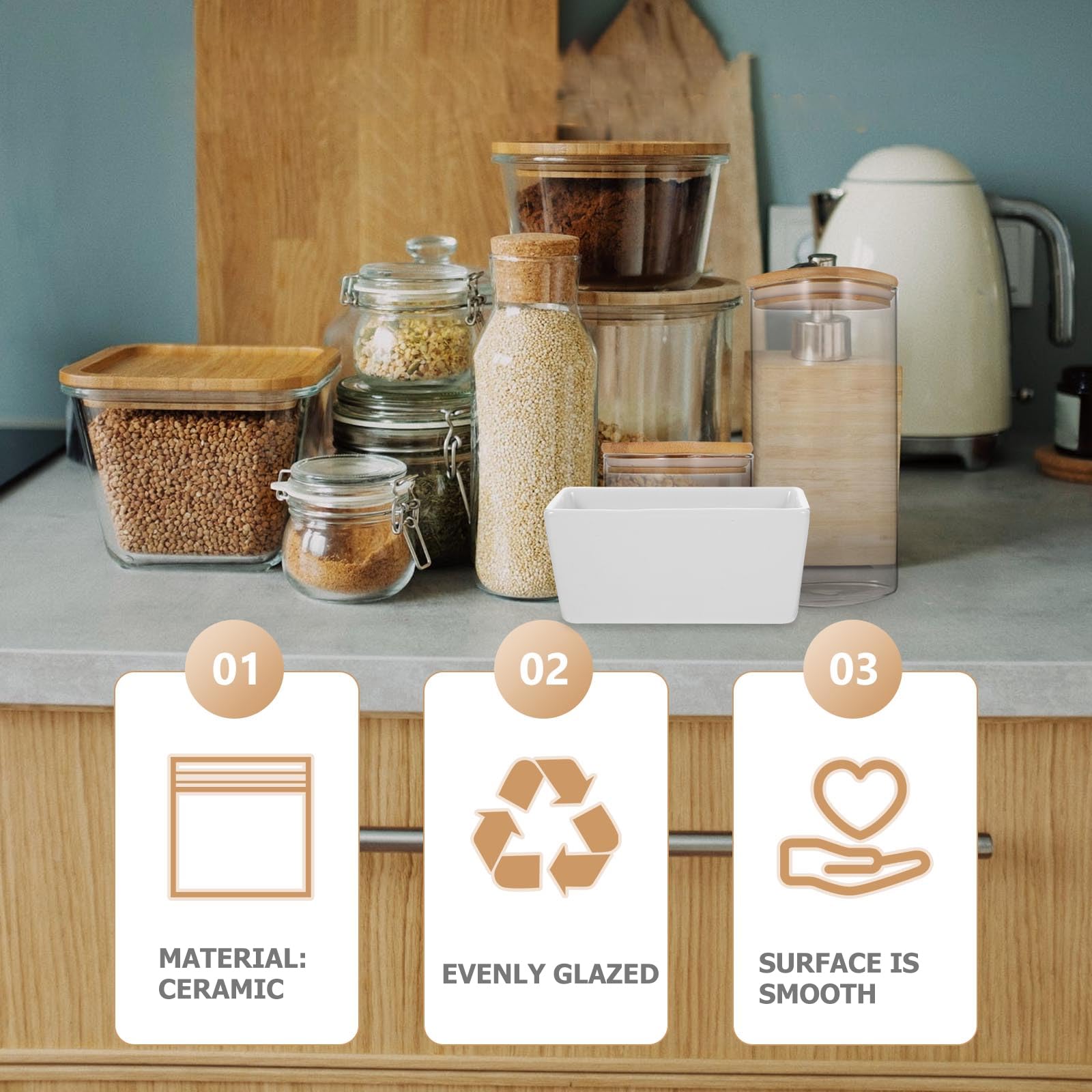 DOITOOL kitchen-dining display image shows elegant two-piece set.