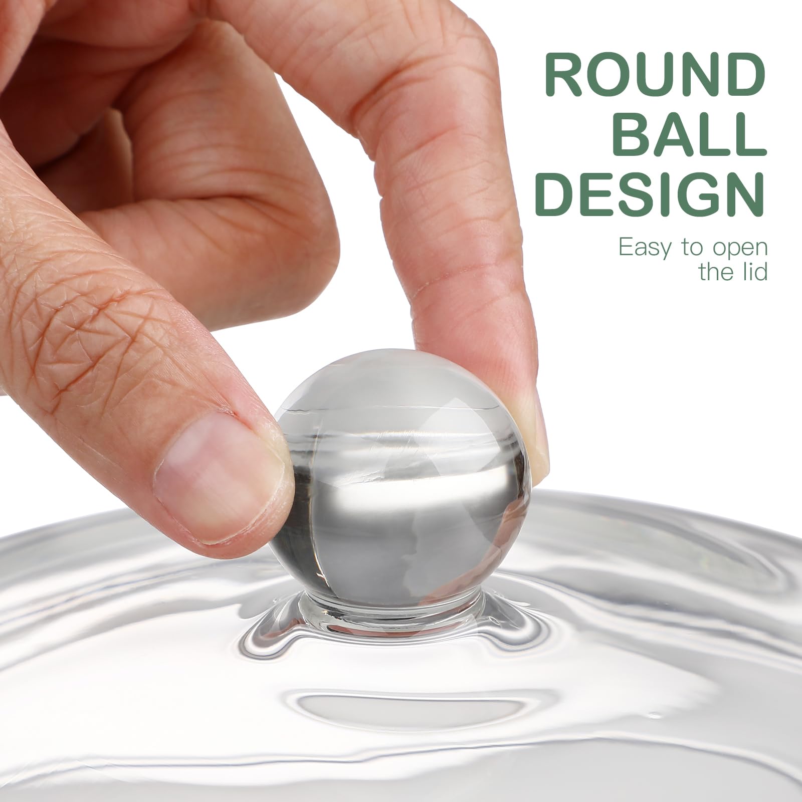 DOITOOL microwave and oven-safe glass pot for reheating and cooking