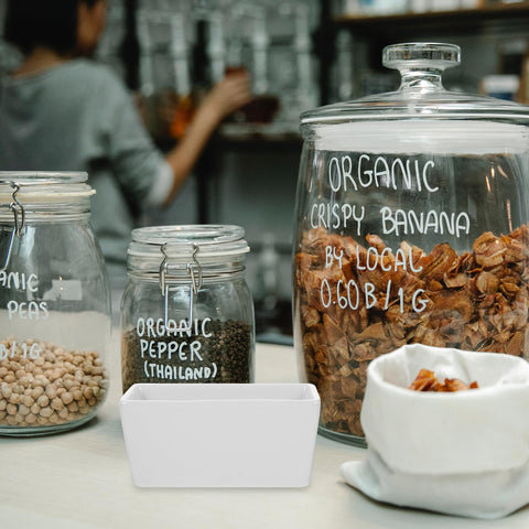 DOITOOL sugar packet dispenser in white adds quick access at tableside.