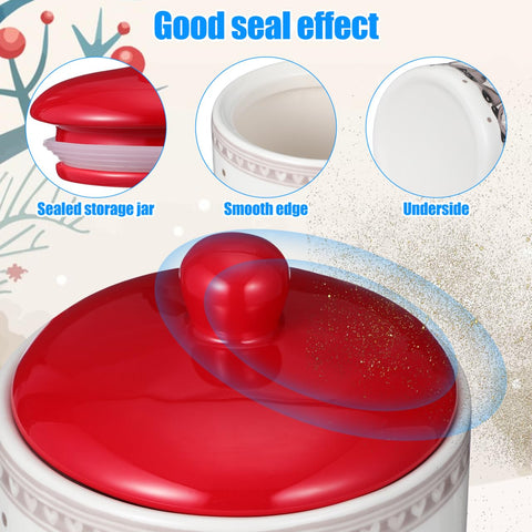 DOITOOL giftable gnome cookie jar ideal for treats or gifting.