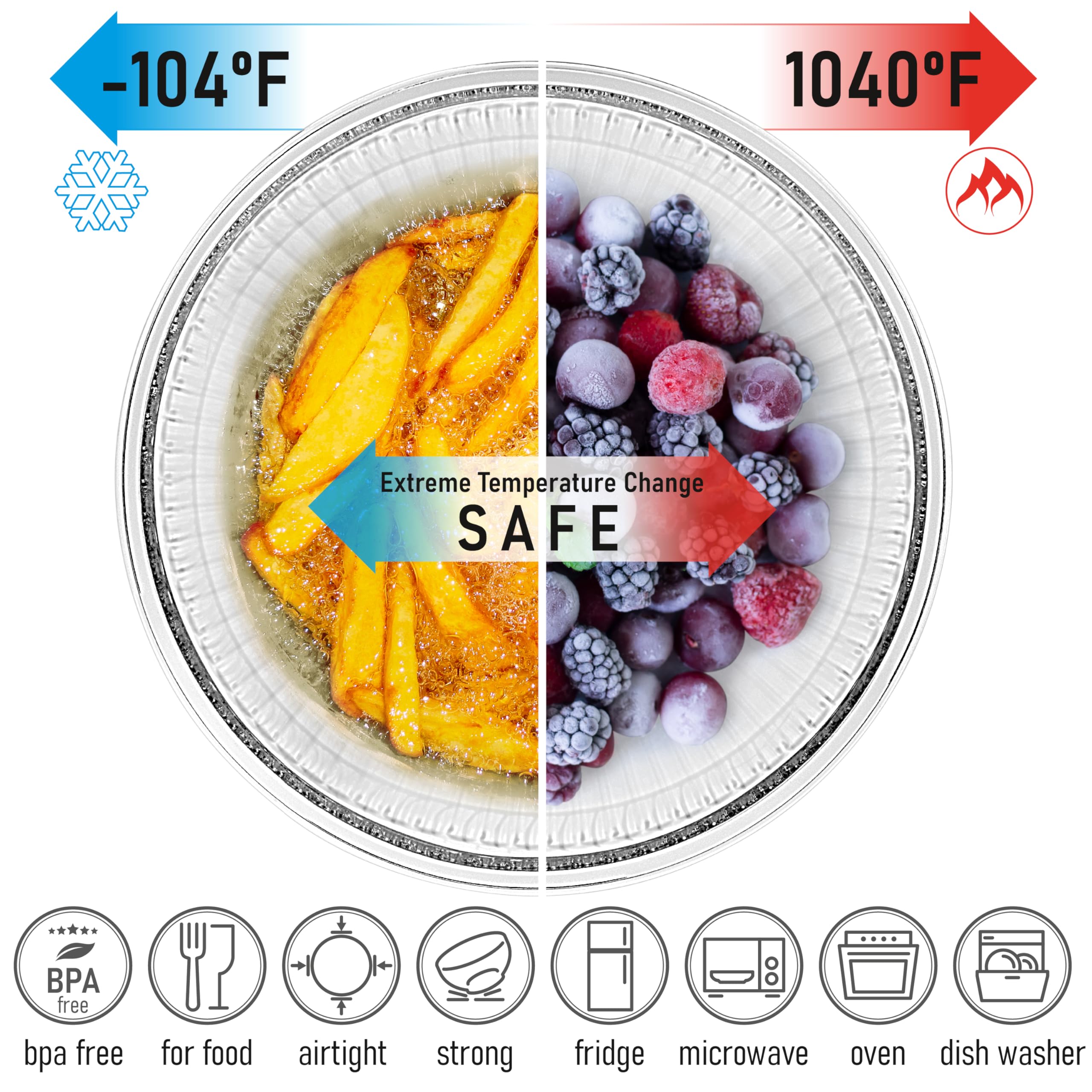 dokaworld borosilicate glass durable and heat resistant for cooking tasks