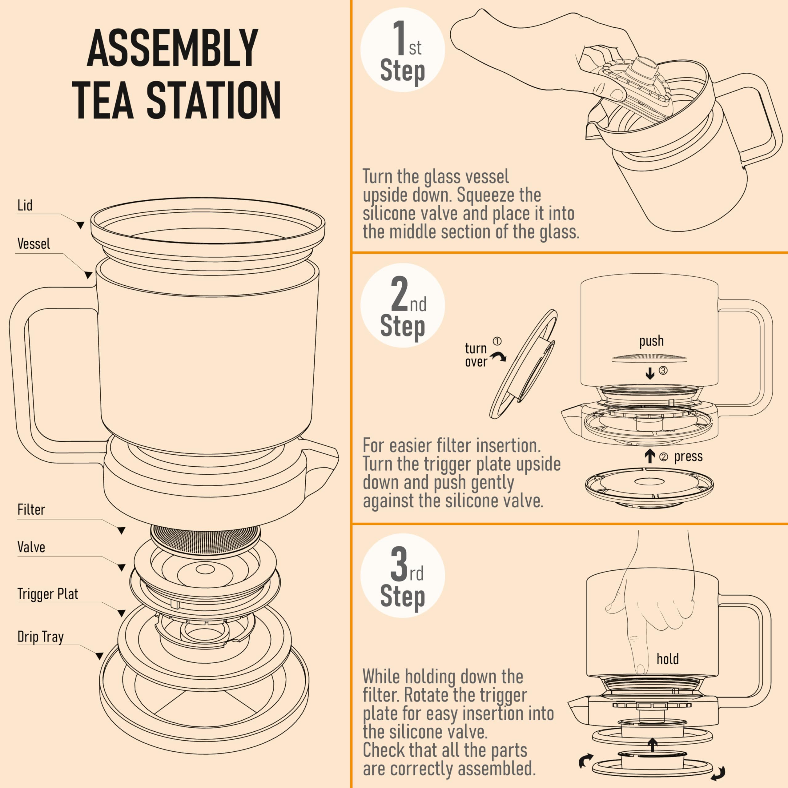 dokaworld BPA-free tea maker emphasizes healthy, plastic-free brewing