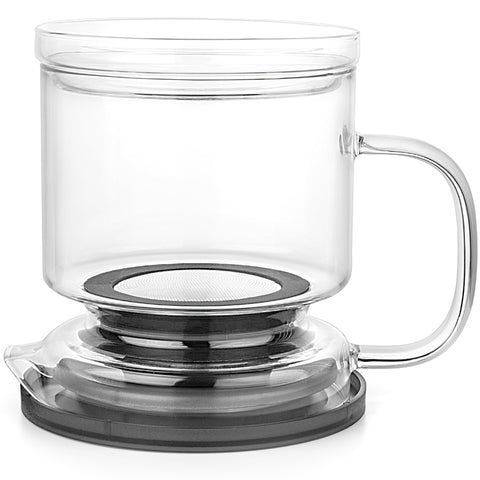 dokaworld daily tea brewing ritual with glass infuser elevates simplicity