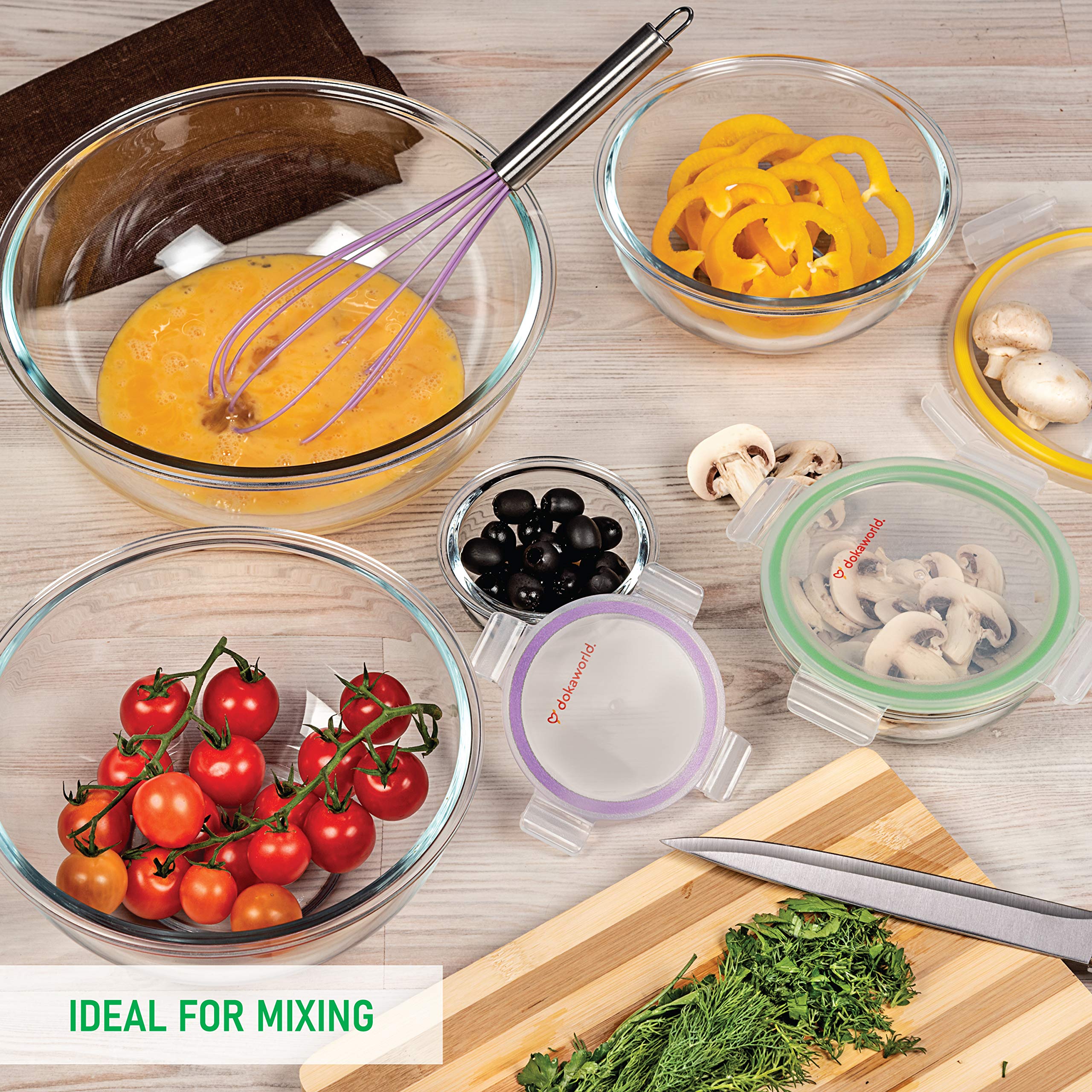 Dokaworld nesting set fits neatly in a cupboard for quick access