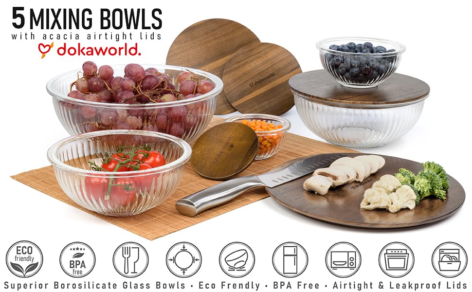 dokaworld odor-resistant bowls help keep smells contained during storage