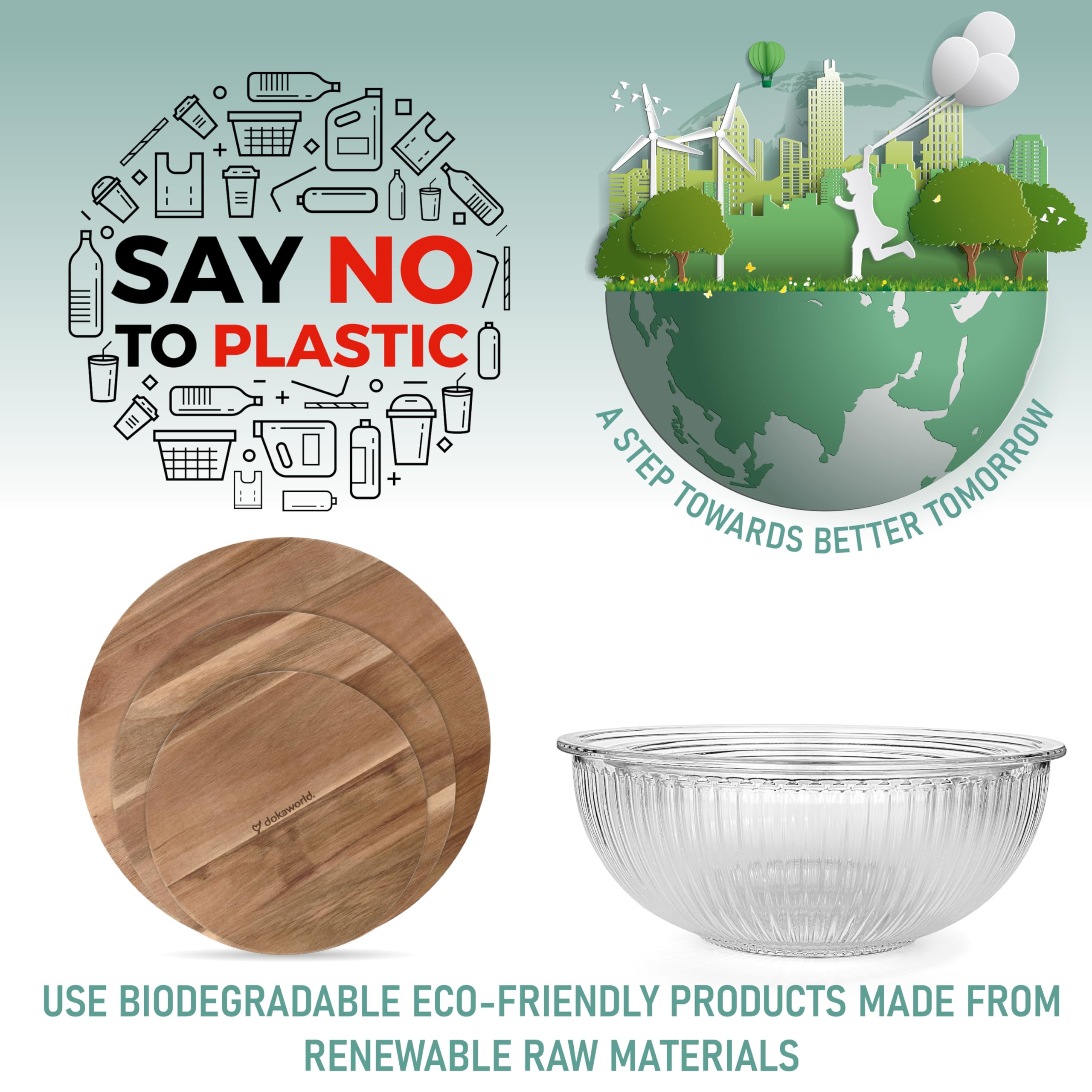 dokaworld bowls safely used in oven for baking tasks