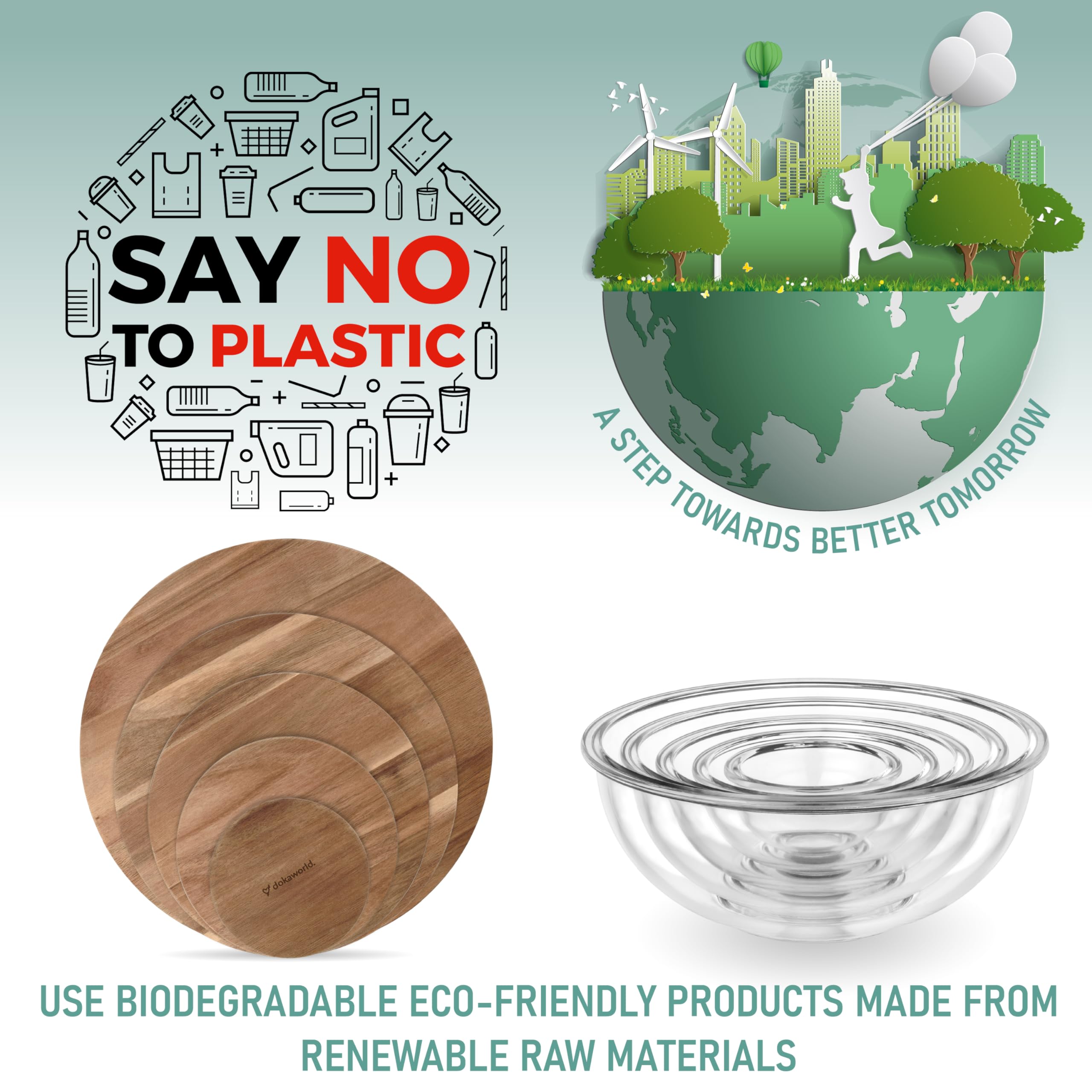 Durable borosilicate glass resists temperature changes