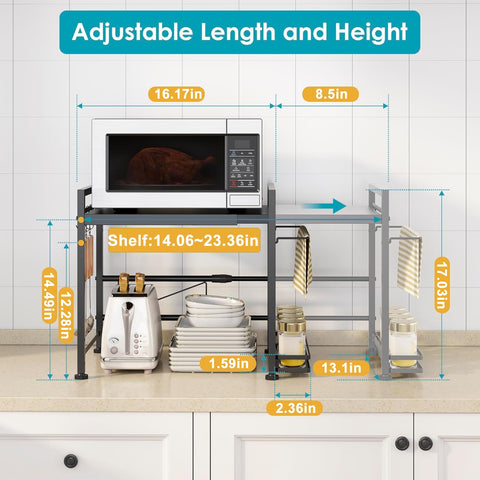 Dolalike side view highlighting six hooks for towels and utensils.