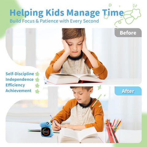 DoliWish visual timer LED display easy reading from distance