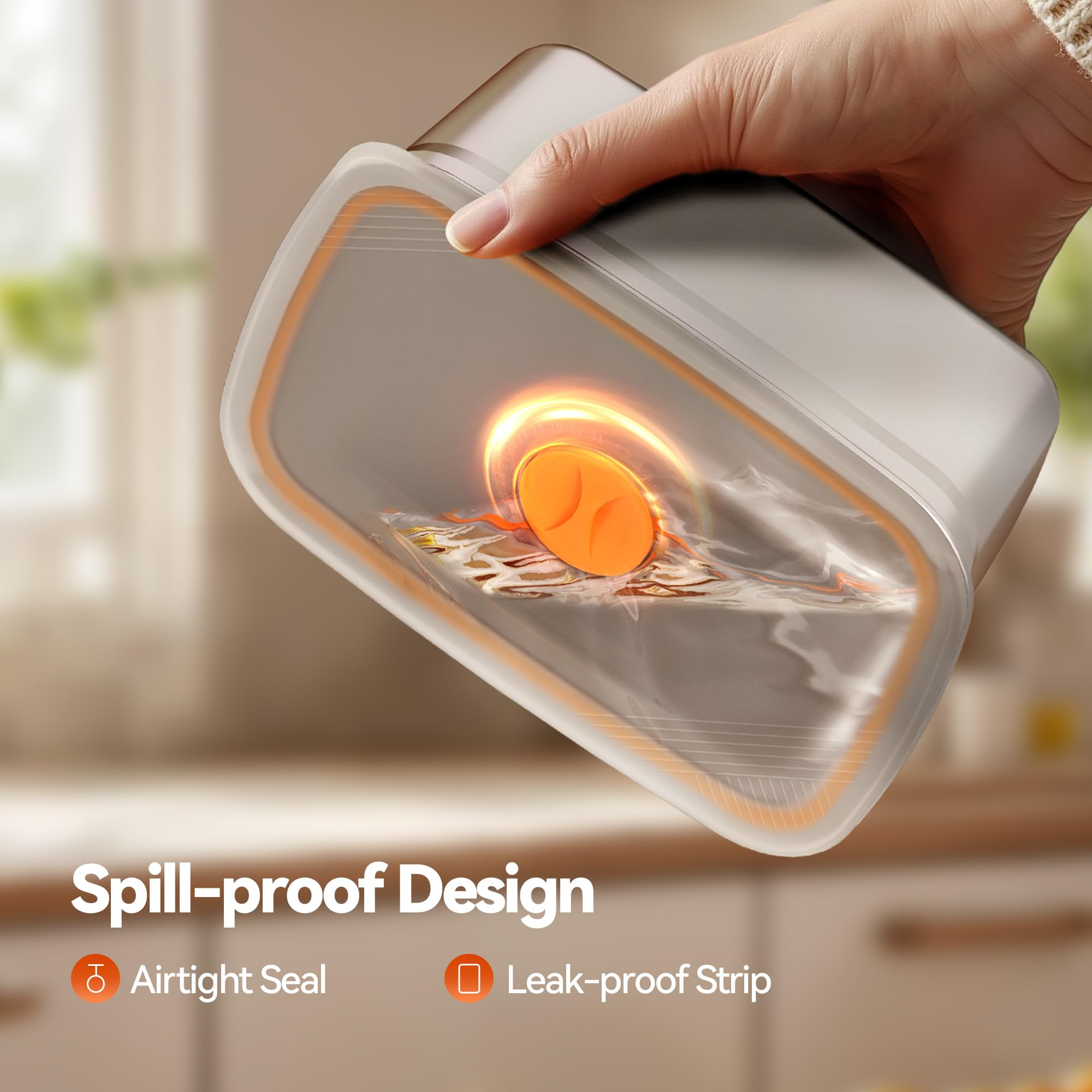 DOLOPL included ice pack maintains freshness during travel.