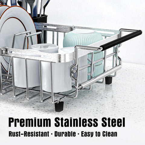 Dolreiik dimension guide illustrating 11 to 18.4 inch depth