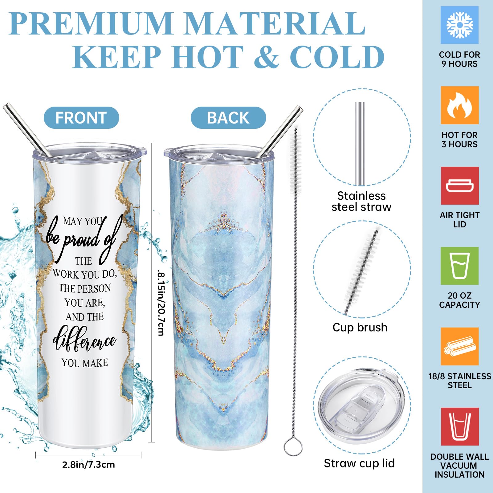Domensi glitter ballpoint pens add cheer to notes and planning.