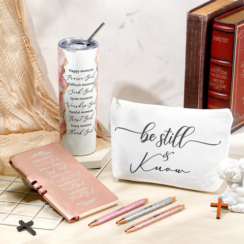 Domensi inspirational canvas bag carries essentials with faith-inspired style