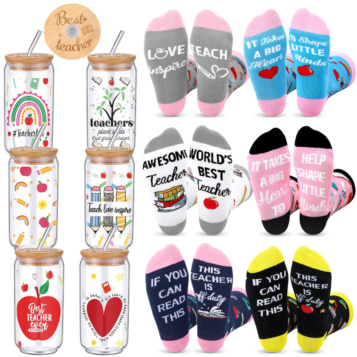 Domensi 16 oz glass cups with lids, ideal for iced coffee on busy mornings.