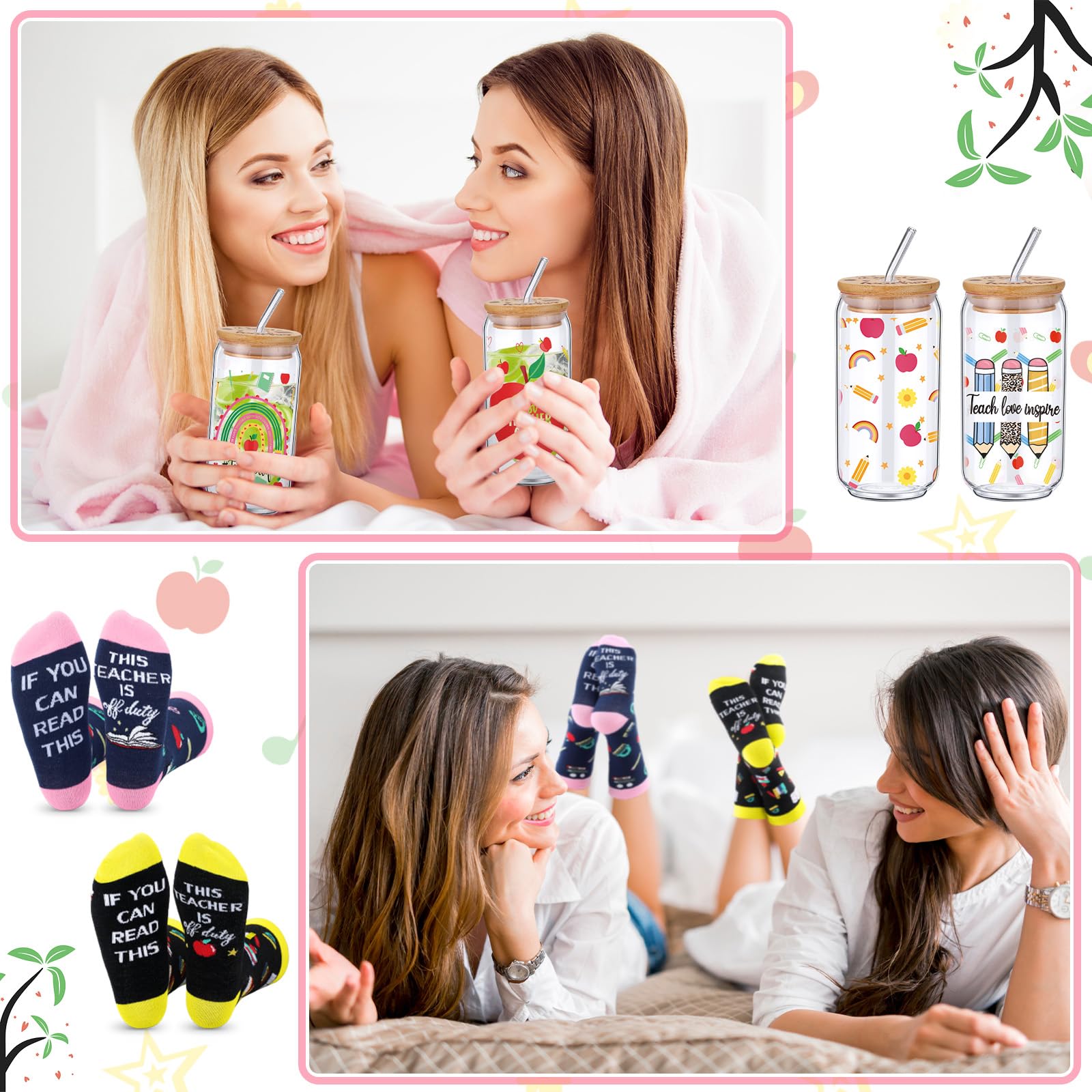 Domensi bamboo lids with sealed straws help keep beverages fresh.