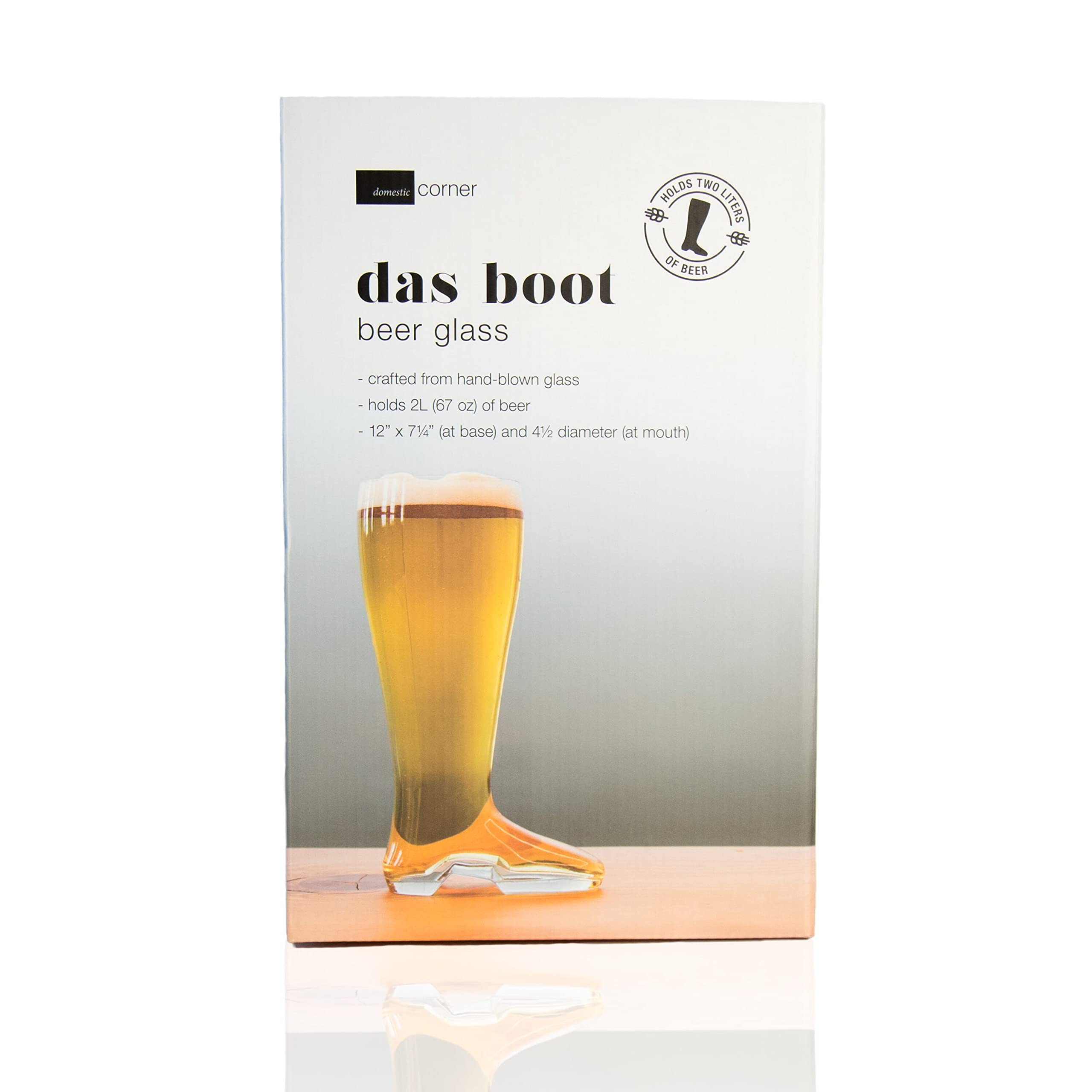 Gift idea: Das Boot glass ideal for birthdays and parties.