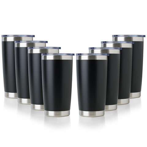 DOMICARE 20oz tumbler bulk with lid for daily use and travel.
