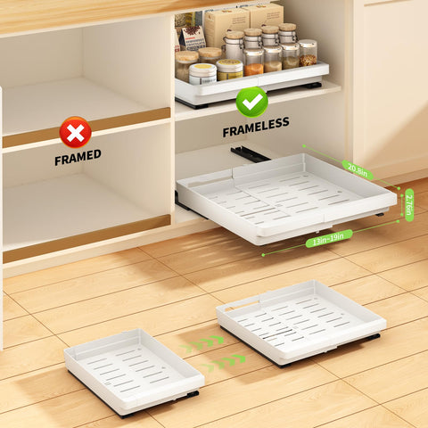 DOMNIU adhesive nano-film installation shown with included screws for secure mounting