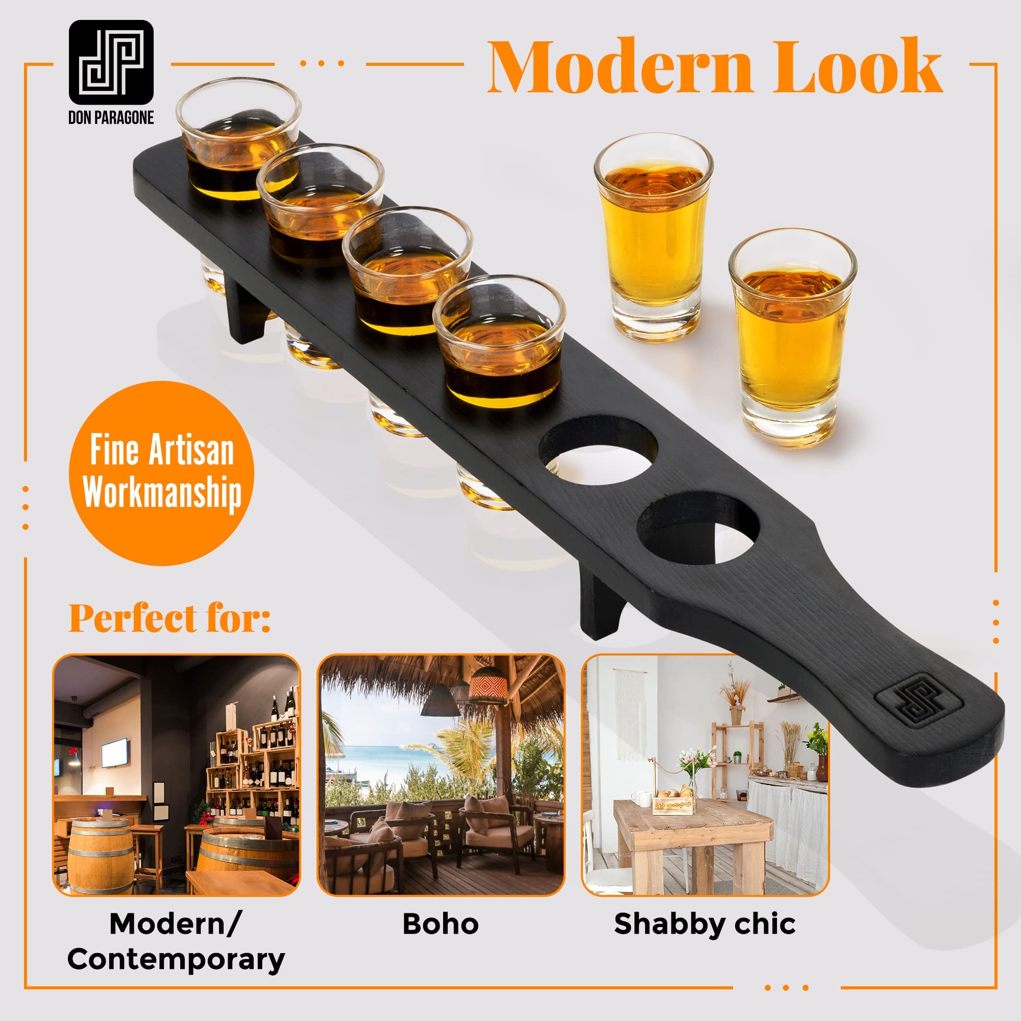 Don Paragone barware gift set ideal for entertaining friends at casual get-togethers