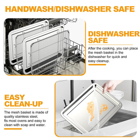 DONGULI easy-clean-stainless-steel enables quick cleanup after oily cooking.