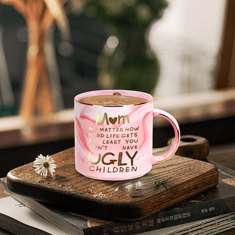 Donse Valentines Mom Mug is dishwasher safe for daily use