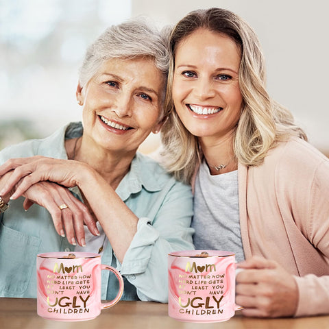 Donse Valentines Mom Mug ideal for coffee, tea, or hot cocoa