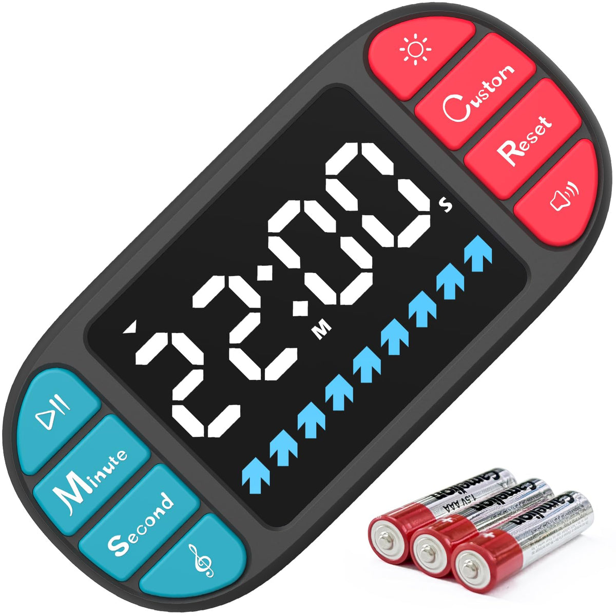 DOOMAY digital timer with large 3.6-inch display for clear kitchen timing