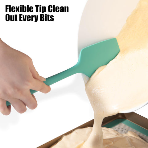 Doosu baking scraper spatula ideal for scraping bowls and folding batter