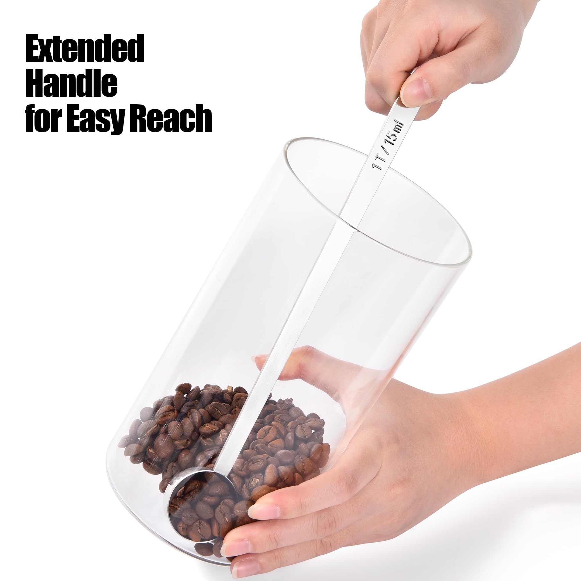 Doosu long-handle with hanging hole for tidy kitchen storage.