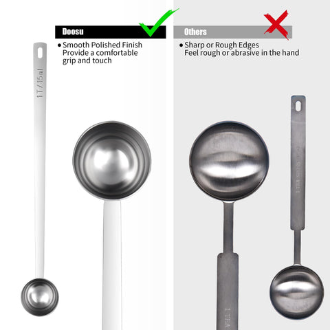 Doosu multipurpose measuring spoon handy for coffee, tea, and powders.
