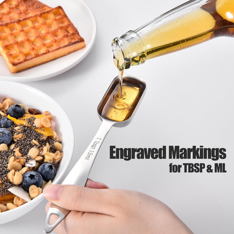 Doosu nesting design saves drawer space and keeps organized.